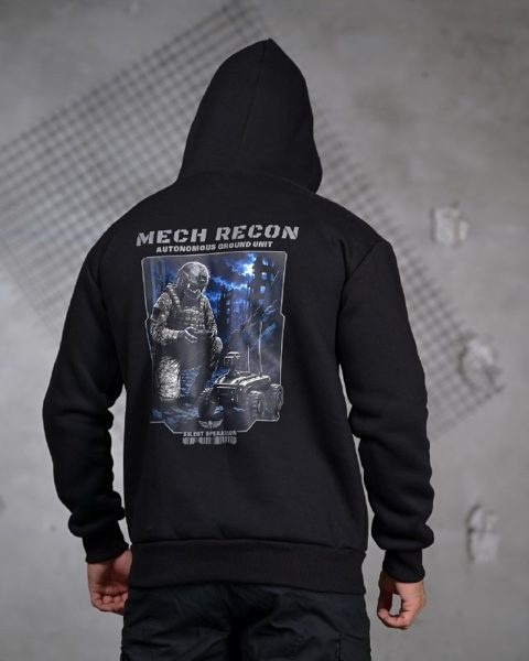 Худі з принтом Mech Recon